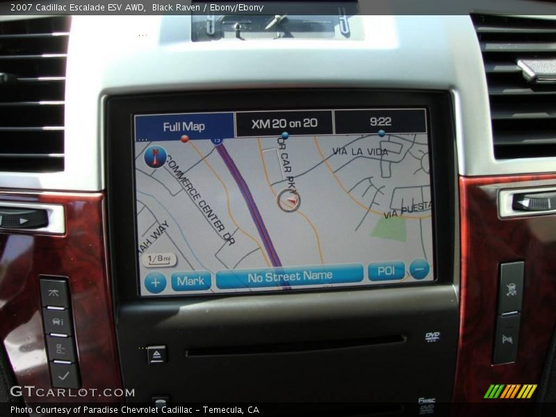 Black Raven / Ebony/Ebony 2007 Cadillac Escalade ESV AWD