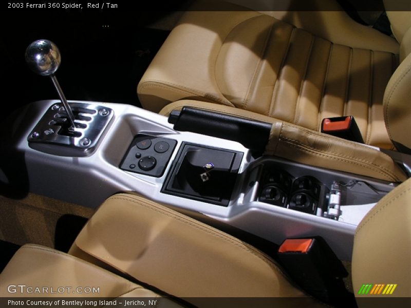 Red / Tan 2003 Ferrari 360 Spider