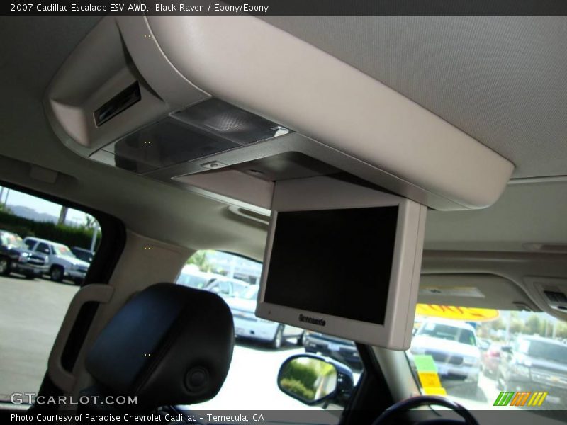 Black Raven / Ebony/Ebony 2007 Cadillac Escalade ESV AWD