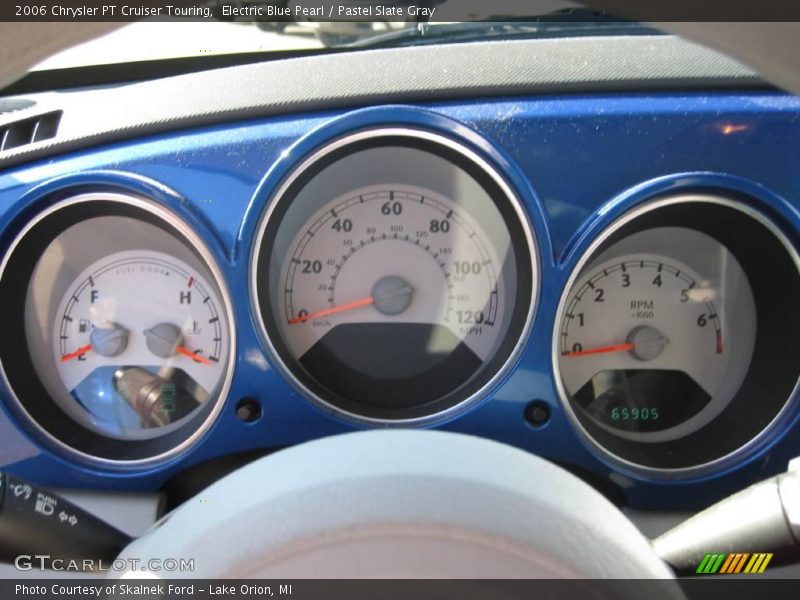 Electric Blue Pearl / Pastel Slate Gray 2006 Chrysler PT Cruiser Touring