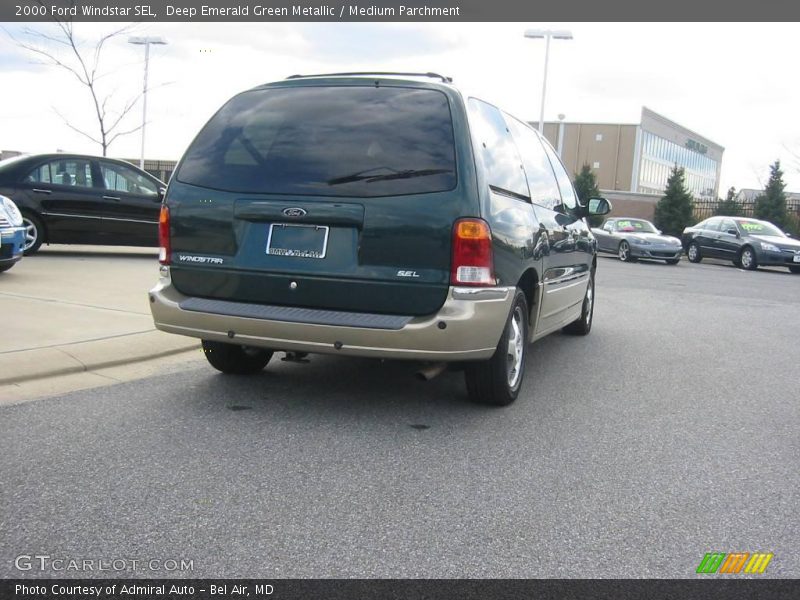 Deep Emerald Green Metallic / Medium Parchment 2000 Ford Windstar SEL