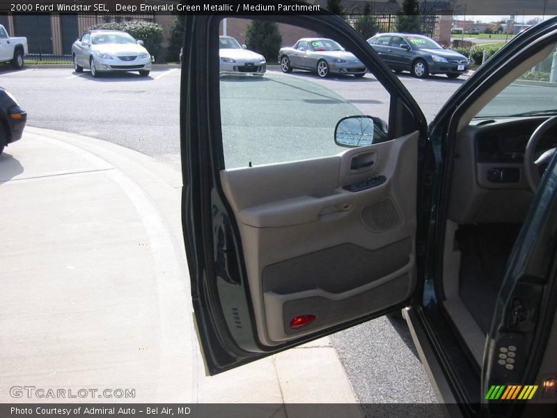 Deep Emerald Green Metallic / Medium Parchment 2000 Ford Windstar SEL