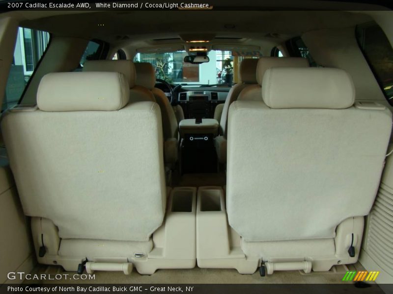 White Diamond / Cocoa/Light Cashmere 2007 Cadillac Escalade AWD