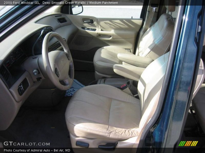 Deep Emerald Green Metallic / Medium Parchment 2000 Ford Windstar SEL