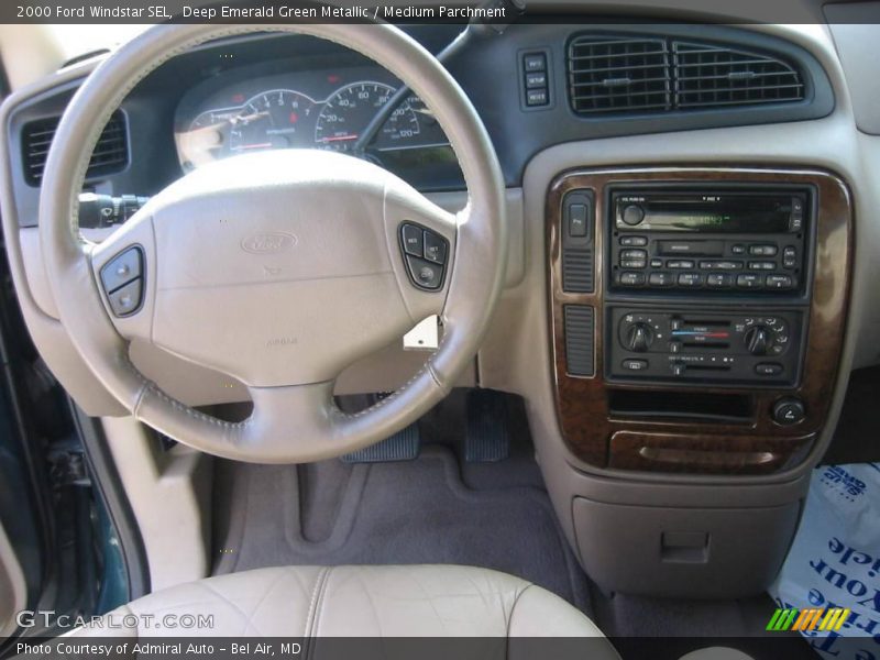 Deep Emerald Green Metallic / Medium Parchment 2000 Ford Windstar SEL