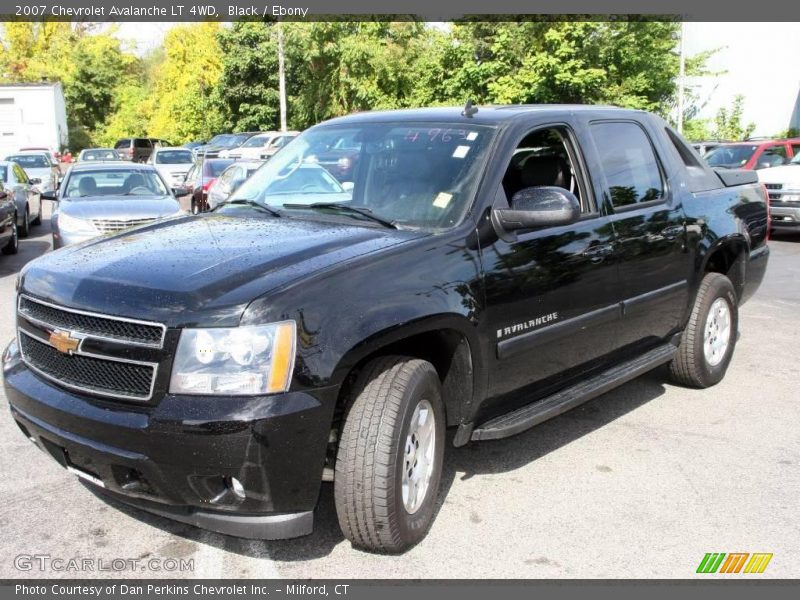 Black / Ebony 2007 Chevrolet Avalanche LT 4WD