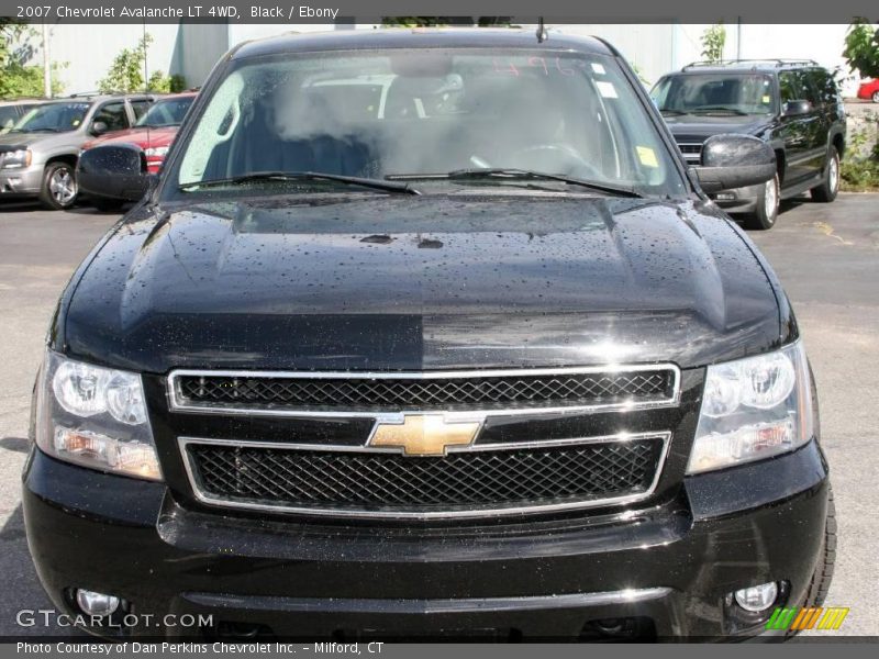 Black / Ebony 2007 Chevrolet Avalanche LT 4WD