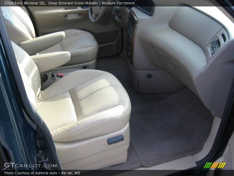 Deep Emerald Green Metallic / Medium Parchment 2000 Ford Windstar SEL