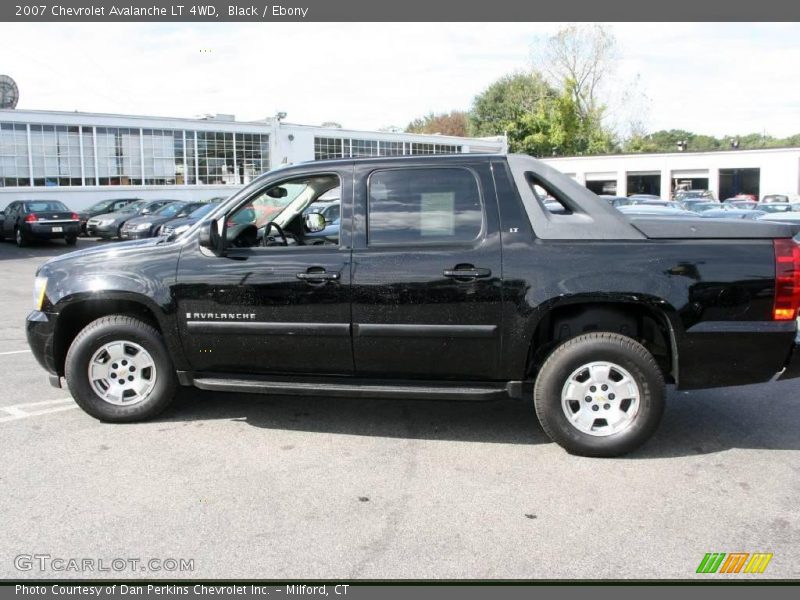 Black / Ebony 2007 Chevrolet Avalanche LT 4WD