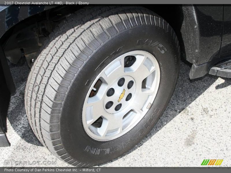Black / Ebony 2007 Chevrolet Avalanche LT 4WD