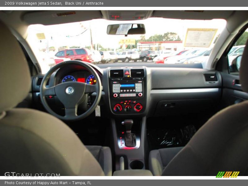 Black Uni / Anthracite 2009 Volkswagen Jetta S Sedan