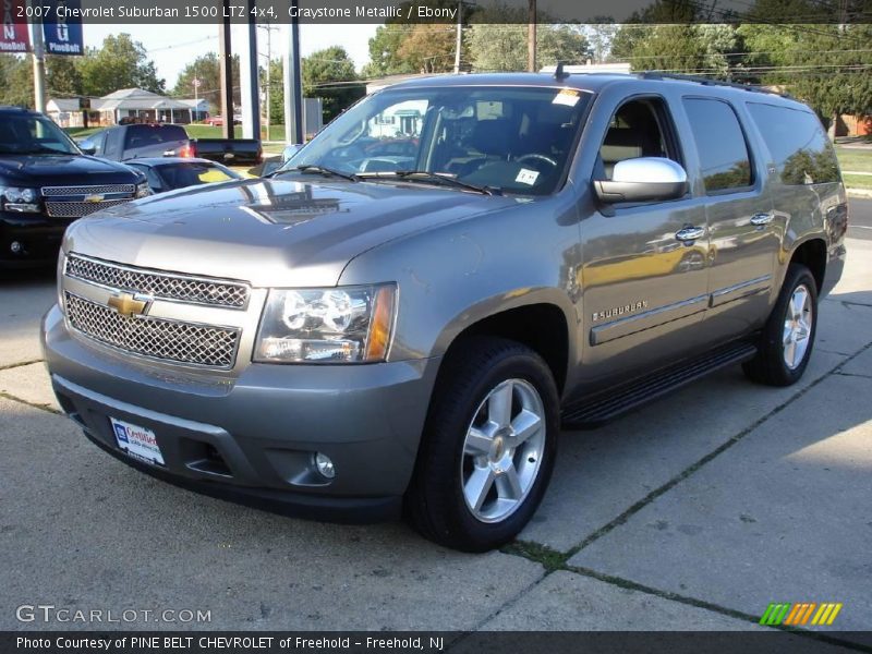 Graystone Metallic / Ebony 2007 Chevrolet Suburban 1500 LTZ 4x4