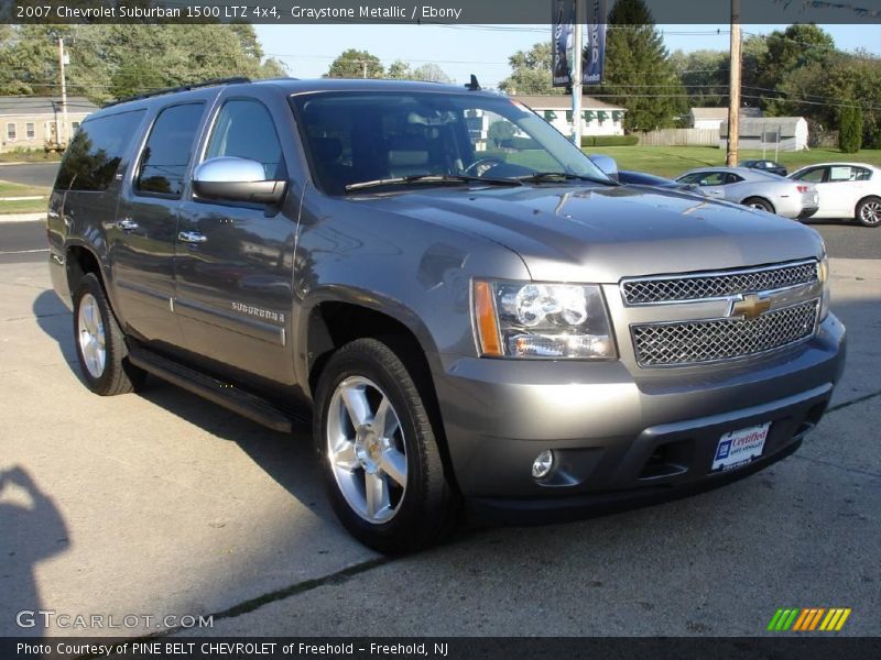 Graystone Metallic / Ebony 2007 Chevrolet Suburban 1500 LTZ 4x4