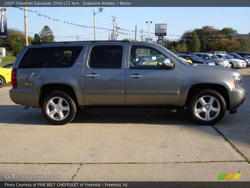 Graystone Metallic / Ebony 2007 Chevrolet Suburban 1500 LTZ 4x4