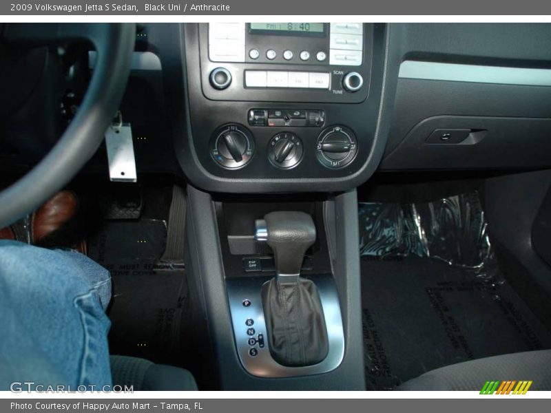 Black Uni / Anthracite 2009 Volkswagen Jetta S Sedan