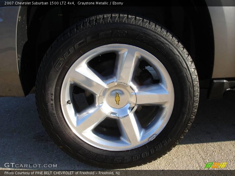 Graystone Metallic / Ebony 2007 Chevrolet Suburban 1500 LTZ 4x4