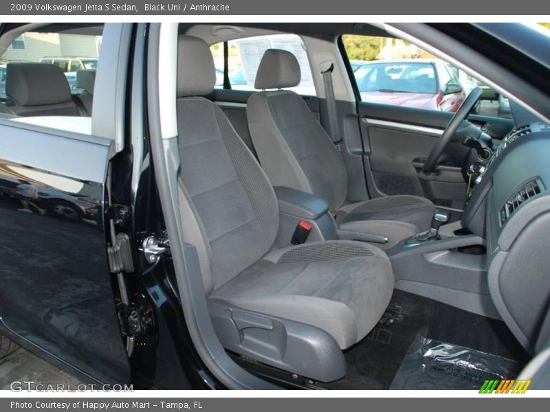 Black Uni / Anthracite 2009 Volkswagen Jetta S Sedan