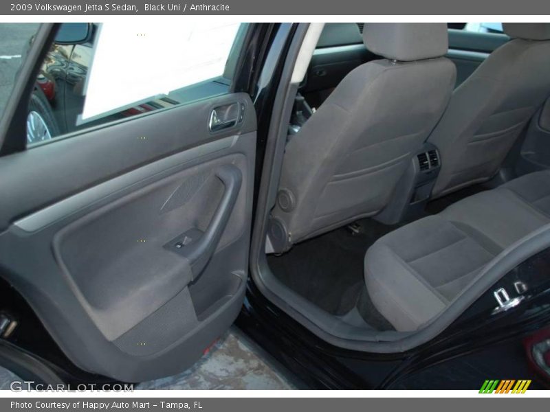 Black Uni / Anthracite 2009 Volkswagen Jetta S Sedan