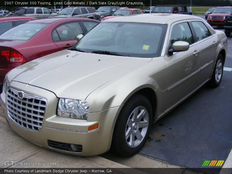 Linen Gold Metallic / Dark Slate Gray/Light Graystone 2007 Chrysler 300 Touring