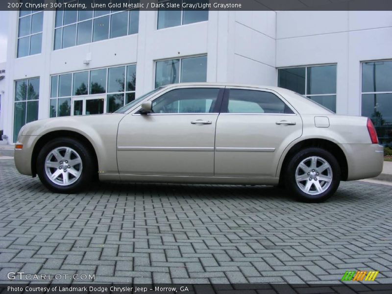 Linen Gold Metallic / Dark Slate Gray/Light Graystone 2007 Chrysler 300 Touring