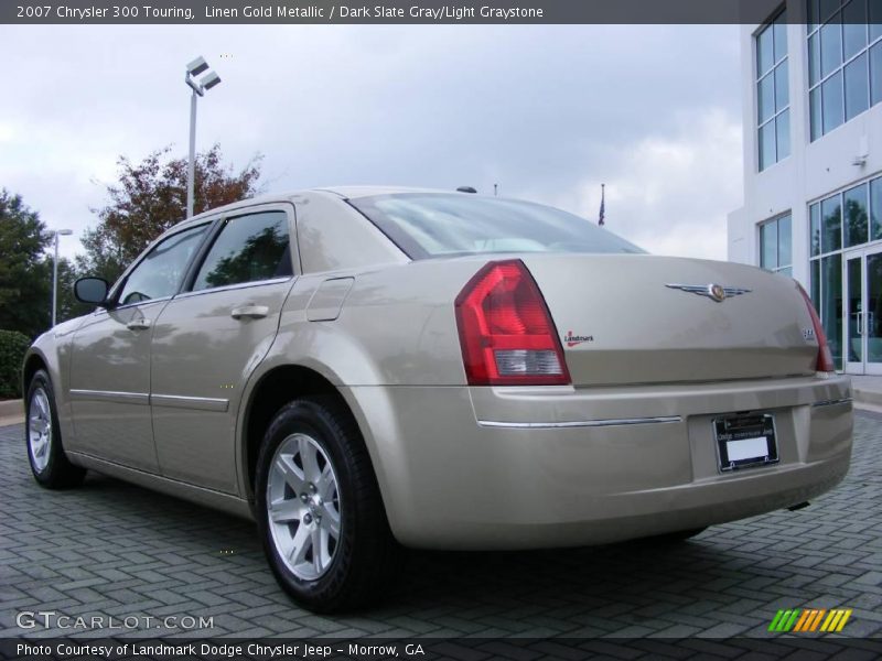 Linen Gold Metallic / Dark Slate Gray/Light Graystone 2007 Chrysler 300 Touring