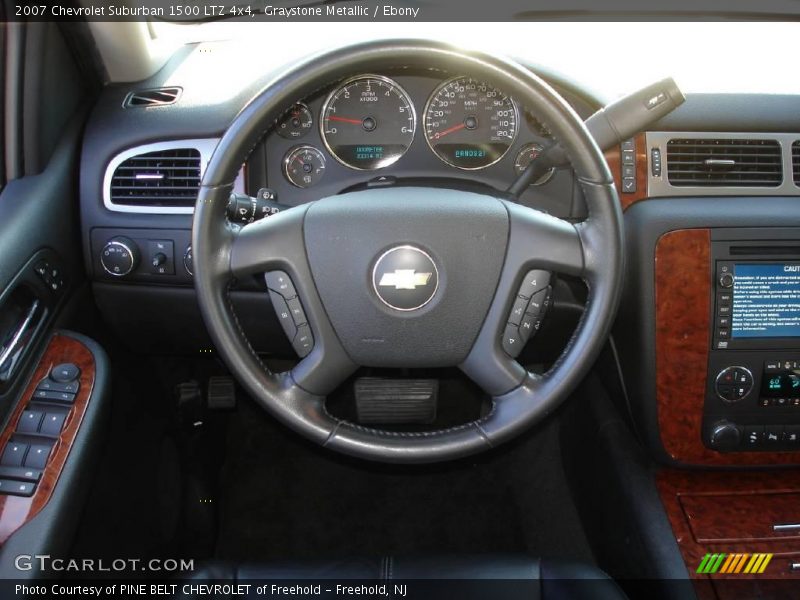 Graystone Metallic / Ebony 2007 Chevrolet Suburban 1500 LTZ 4x4