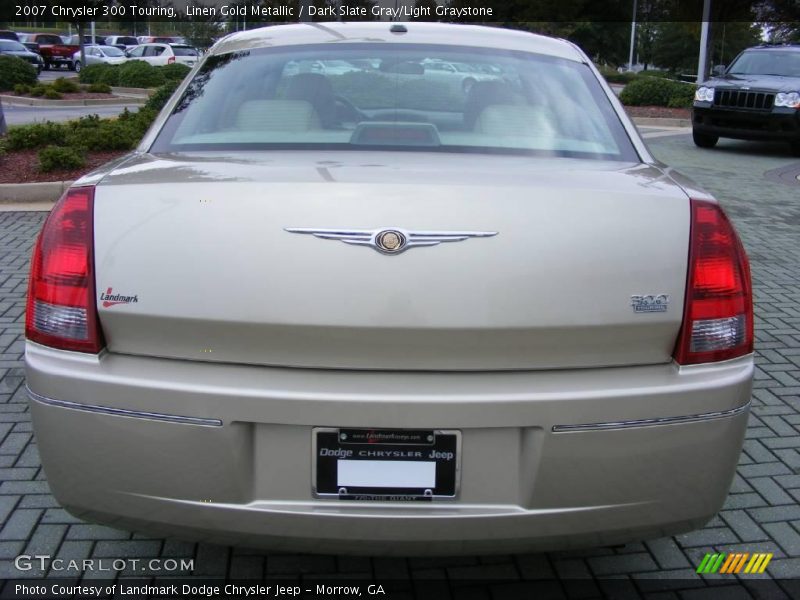 Linen Gold Metallic / Dark Slate Gray/Light Graystone 2007 Chrysler 300 Touring