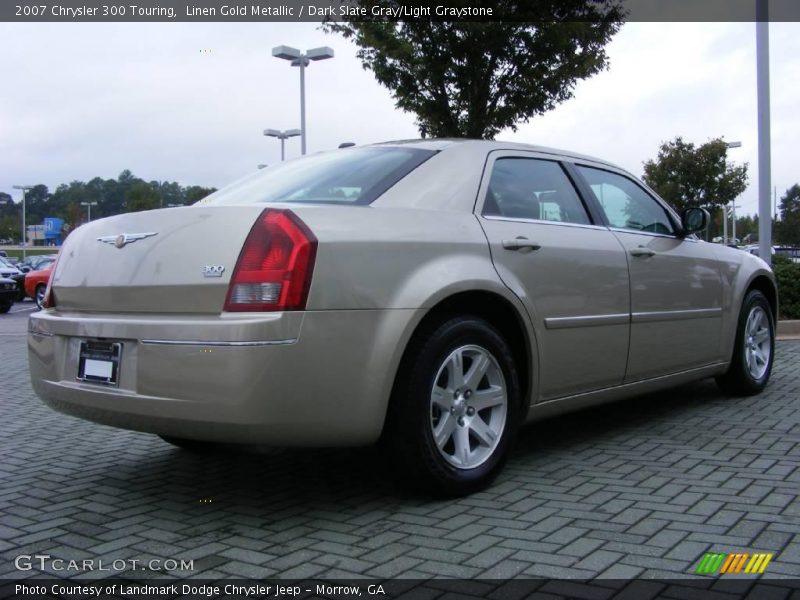 Linen Gold Metallic / Dark Slate Gray/Light Graystone 2007 Chrysler 300 Touring