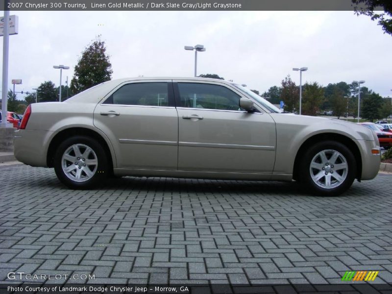 Linen Gold Metallic / Dark Slate Gray/Light Graystone 2007 Chrysler 300 Touring