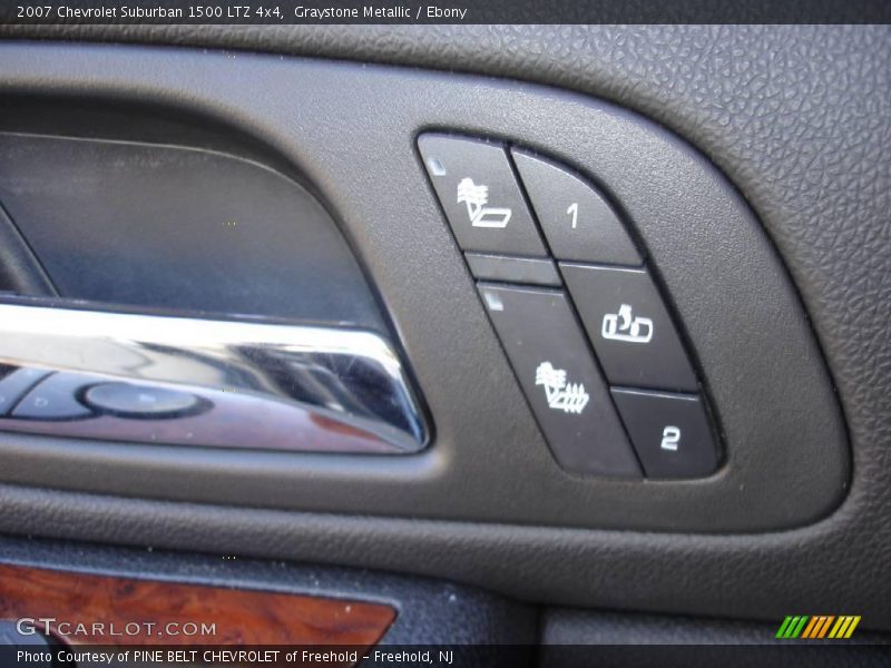 Graystone Metallic / Ebony 2007 Chevrolet Suburban 1500 LTZ 4x4