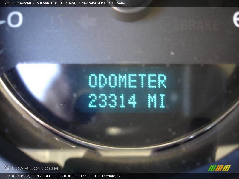Graystone Metallic / Ebony 2007 Chevrolet Suburban 1500 LTZ 4x4