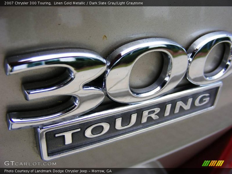 Linen Gold Metallic / Dark Slate Gray/Light Graystone 2007 Chrysler 300 Touring