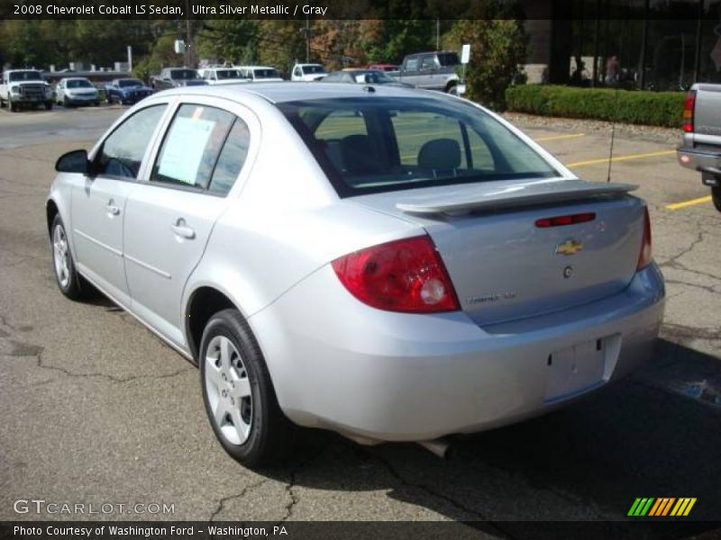 Ultra Silver Metallic / Gray 2008 Chevrolet Cobalt LS Sedan
