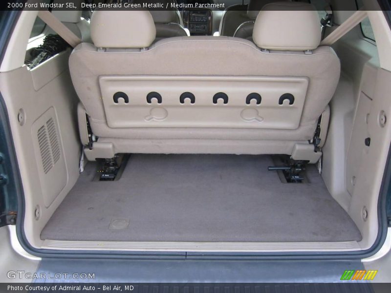 Deep Emerald Green Metallic / Medium Parchment 2000 Ford Windstar SEL