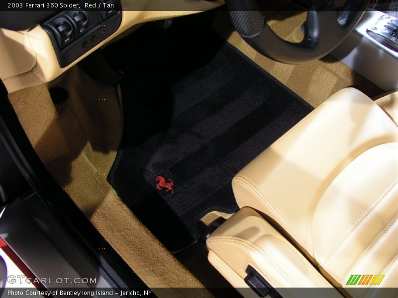 Red / Tan 2003 Ferrari 360 Spider