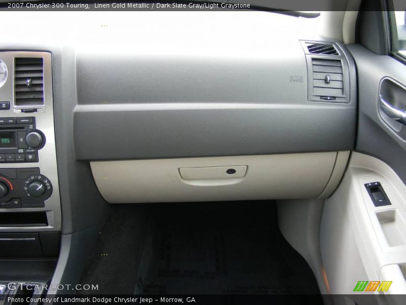 Linen Gold Metallic / Dark Slate Gray/Light Graystone 2007 Chrysler 300 Touring