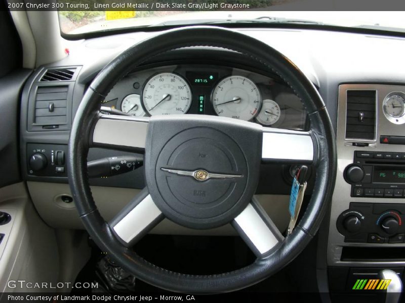 Linen Gold Metallic / Dark Slate Gray/Light Graystone 2007 Chrysler 300 Touring