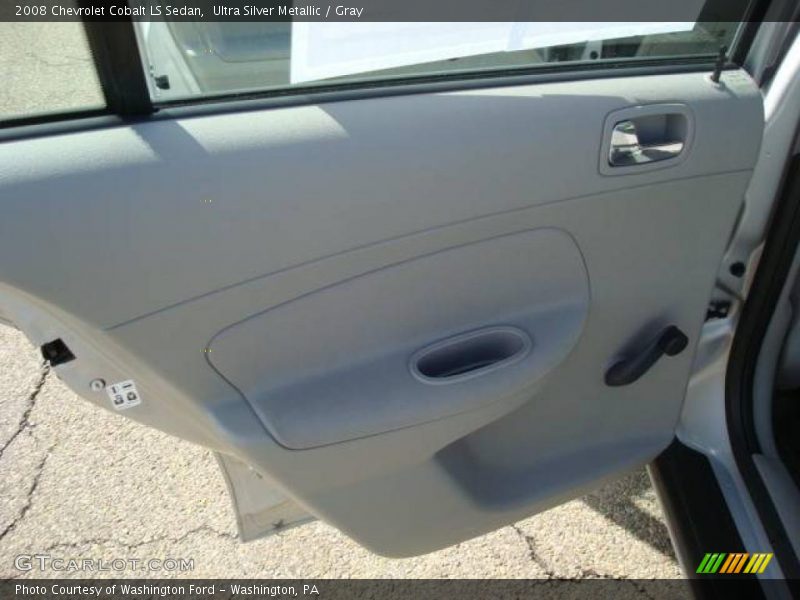Ultra Silver Metallic / Gray 2008 Chevrolet Cobalt LS Sedan