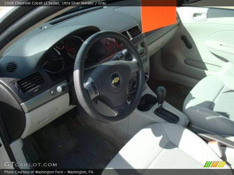 Ultra Silver Metallic / Gray 2008 Chevrolet Cobalt LS Sedan