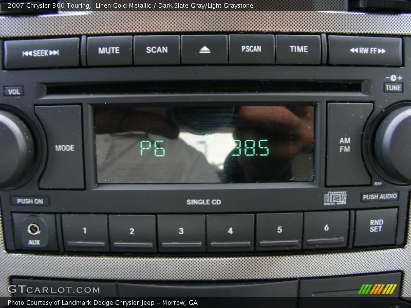 Linen Gold Metallic / Dark Slate Gray/Light Graystone 2007 Chrysler 300 Touring