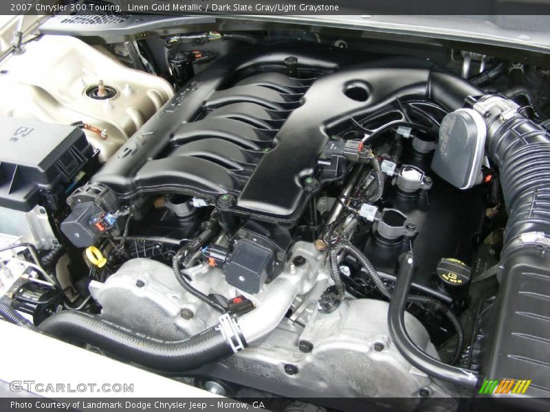 Linen Gold Metallic / Dark Slate Gray/Light Graystone 2007 Chrysler 300 Touring