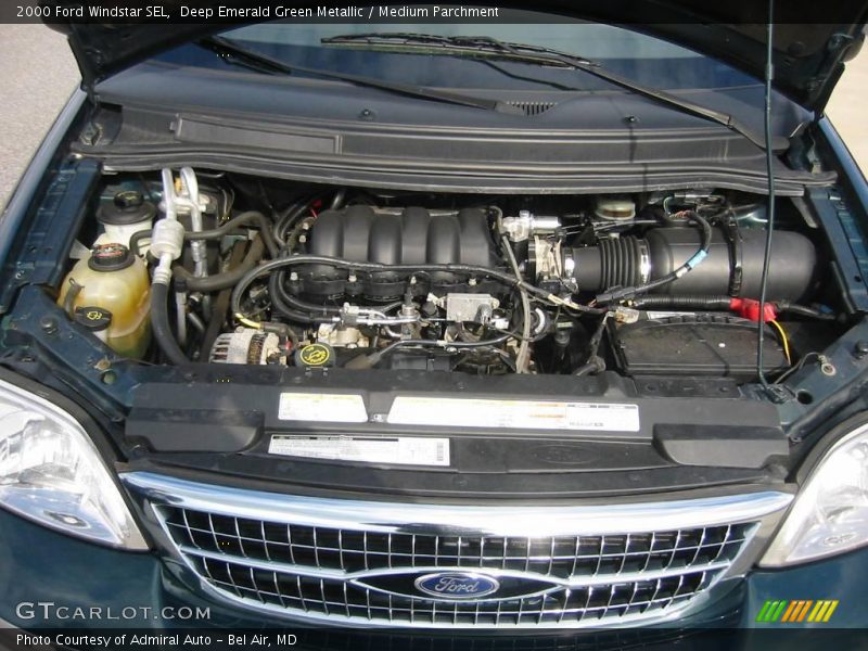 Deep Emerald Green Metallic / Medium Parchment 2000 Ford Windstar SEL
