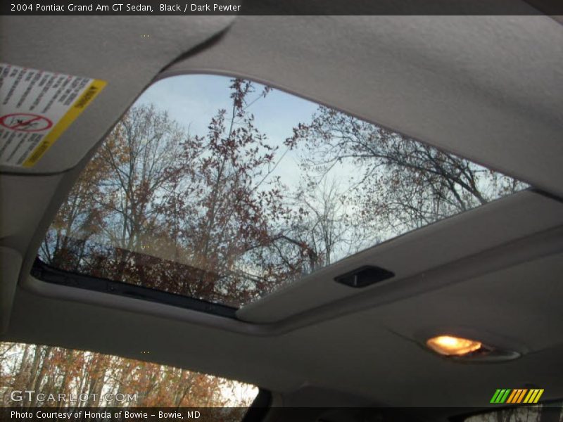 Black / Dark Pewter 2004 Pontiac Grand Am GT Sedan