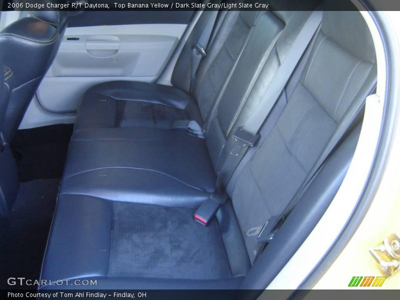 Top Banana Yellow / Dark Slate Gray/Light Slate Gray 2006 Dodge Charger R/T Daytona