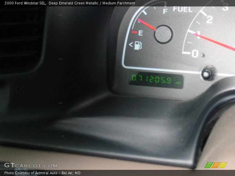 Deep Emerald Green Metallic / Medium Parchment 2000 Ford Windstar SEL