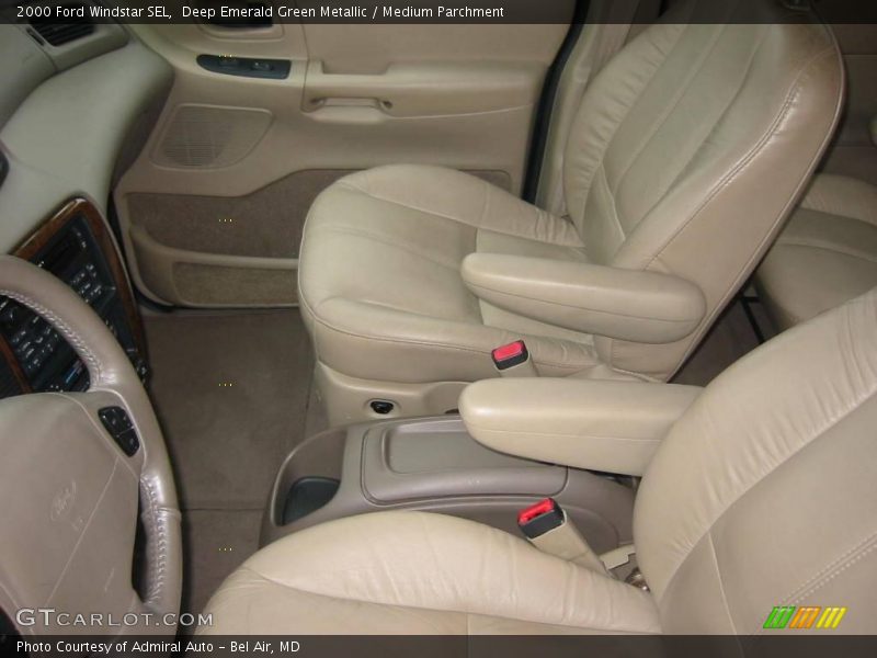 Deep Emerald Green Metallic / Medium Parchment 2000 Ford Windstar SEL