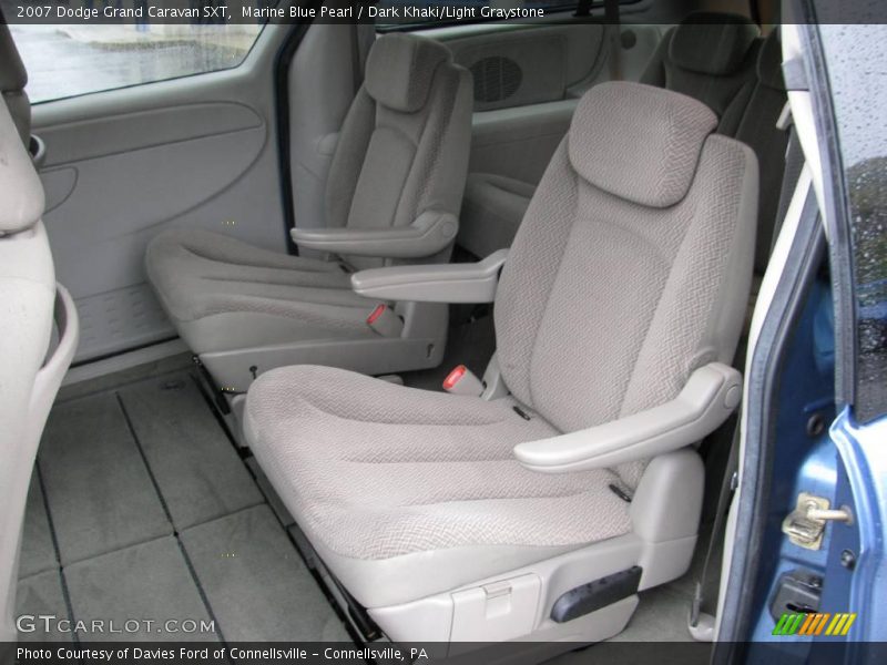 Marine Blue Pearl / Dark Khaki/Light Graystone 2007 Dodge Grand Caravan SXT