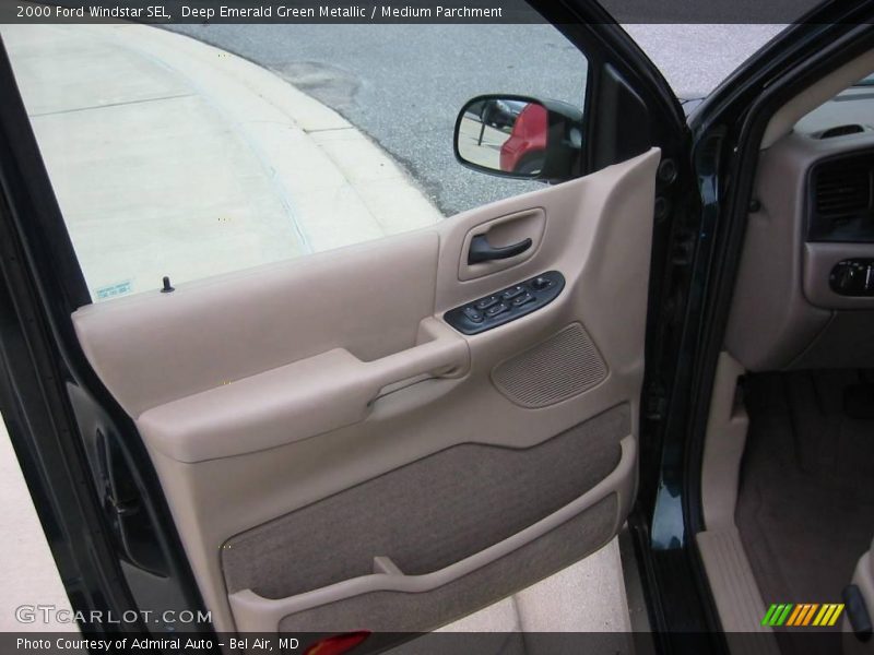 Deep Emerald Green Metallic / Medium Parchment 2000 Ford Windstar SEL