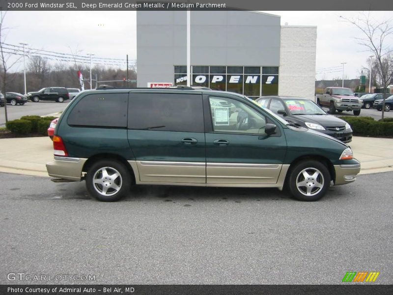 Deep Emerald Green Metallic / Medium Parchment 2000 Ford Windstar SEL