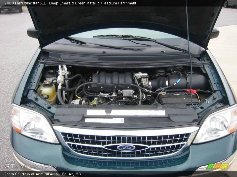 Deep Emerald Green Metallic / Medium Parchment 2000 Ford Windstar SEL